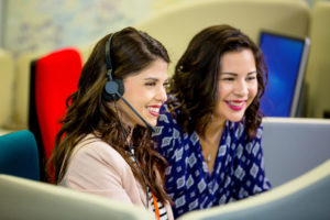 two Moneypenny Virtual Receptionist