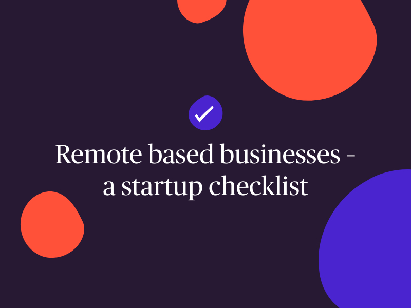 remote based business checklist