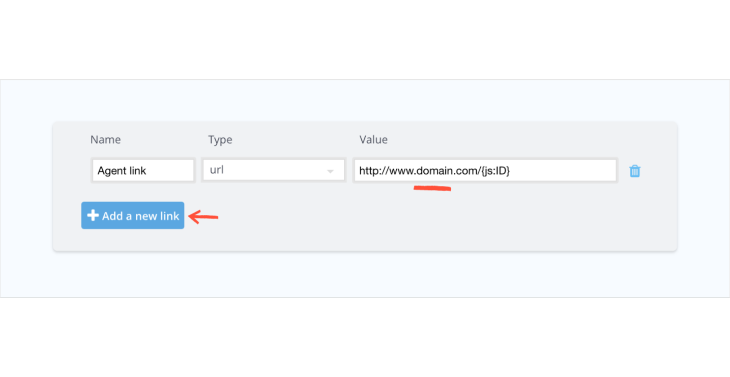 Using Moneypenny Agent Links Moneypenny Resources