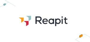 Reapit logo with a multicoloured geometric icon and the word “Reapit” on a white background.